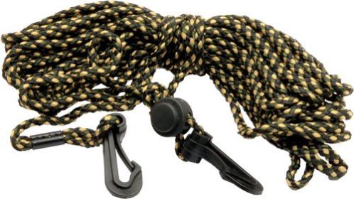 HME HOIST ROPE W/DUAL CLIPS BOW/GEAR 25' 1EA