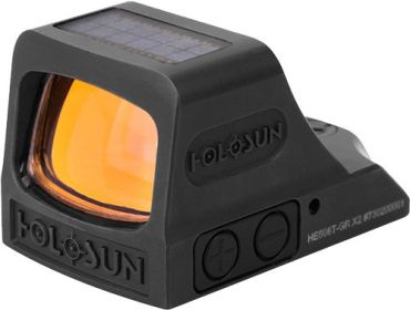 HOLOSUN 508 OPEN REFLEX GREEN MULTI RETICLE SOLAR PISTOL