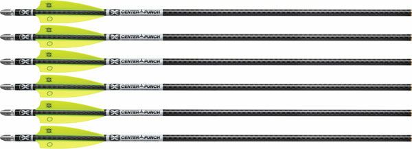 TENPOINT XBOW ARROW 20" EVO-X CENTER PUNCH ALPHA NOCK HP 6PK