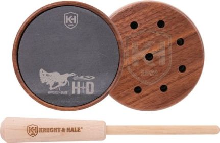 KNIGHT AND HALE SLATE POT CALL WALNUT/BLACK SLATE