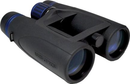 LUCID OPTICS 10X42 BINOCULARS ED GLASS OPEN FRAME BLACK