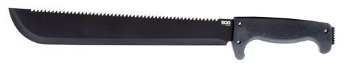SOG MACHETE SOGFARI 13" BLACK W/SHEATH