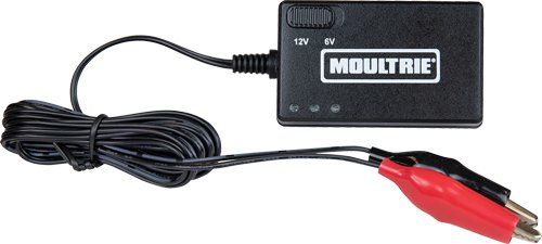 MOULTRIE FLOAT BATTERY CHARGER 6-VOLT/12-VOLT