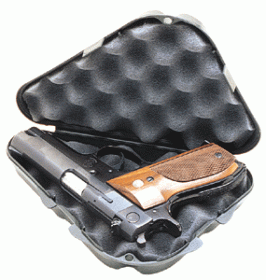 MTM PISTOL STORAGE CASE SMALL LOCKABLE BLACK
