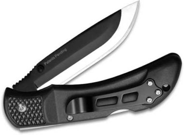OUTDOOR EDGE 3.5" ONYX EDC FOLDING BLADE BLACK BLISTER PK