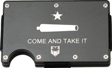 COBRATEC RFID COME AND TAKE IT ALUMINUM WALLET & MONEY CLIP