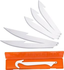 OUTDOOR EDGE RPLCMNT COMBO BLD SET 3DROP/2BONE/1GUT HOOK