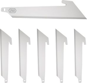 OUTDOOR EDGE 2.5" UTILITY BLADE PACK 6 SS BLADES