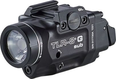 STREAMLIGHT TLR-8 X G SUB FOR GLOCK43X/48MOS LED/GREEN LASER
