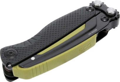 SOG MULTI-TOOL AEGIS BLACK/ MOSS W/4 TOOLS!