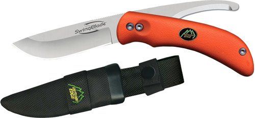 OUTDOOR EDGE SWINGBLAZE S/S ORANGE W/NYLON SHEATH