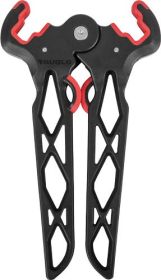 TRUGLO BOW STAND BOW-JACK 7.25" BLACK/RED