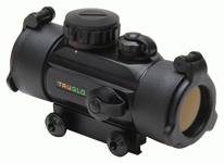 TRUGLO RED DOT SIGHT 1X30MM 5-MOA W/MOUNT BLACK MATTE