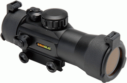 TRUGLO RED DOT SIGHT 2X42MM 2.5-MOA W/MOUNT BLACK MATTE