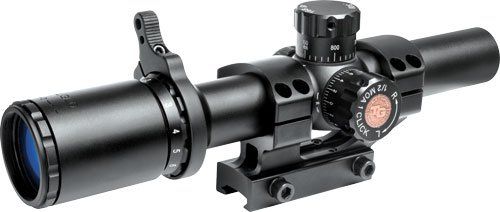 TRUGLO TACTICAL 1-6X24MM SCOPE 30MM TUBE BDC ILLUM MIL-DOT