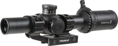 TRUGLO OMNIA 1-8X24MM SCOPE 30MM TUBE IR SP W/1PC MOUNT DO