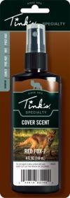 TINKS COVER SCENT RED FOX URINE 4FL OUNCES SPRAY BOTTLE