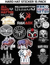 Hard Hat/Bottle Sticker 15 Pack Collection