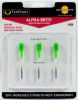 TENPOINT LIGHTED XBOW NOCK ALPHA-BRITE .297" GREEN 3PK