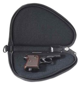 US PEACEKEEPER PISTOL CASE 9" BLACK 600 DENIER LOCKABLE