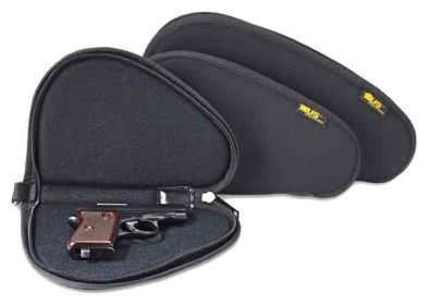 US PEACEKEEPER PISTOL CASE 11" BLACK 600 DENIER LOCKABLE