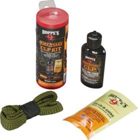 HOPPES BORESNAKE CLEANING KIT COMBO (Option: Combo W/Clp 9Mm Pistol)