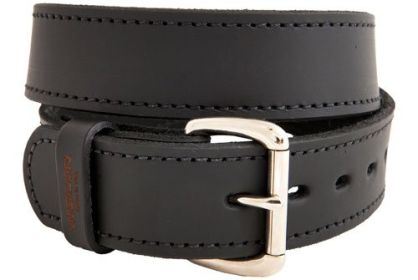 VERSACARRY DOUBLE PLY LEATHER BELT (Option: Belt 38"X1.5" Heavy Duty Blk)