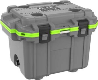 PELICAN COOLERS IM 30 QUART ELITE (Option: Elite Dark Gray/Green)