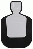 B/C TARGET EZE-SCORER 12"X18" PRACTICE 10 TARGETS (Option: Bc19 Silhouette 10 Targets)