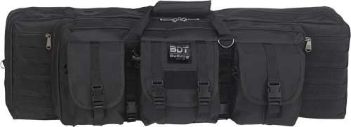 Bulldog 36" Double Tactical Cs (Option: 3 Large Access Pockets Black)