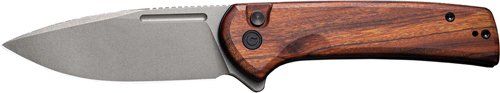 Civivi Knife Conspirator 3.48" (Option: Cuibourtia Wood/Gry Stonewash)