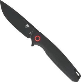 Cobratec Rath 3.5" Folder (Option: Black D2 Black Blade)