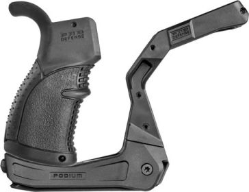 F.A.B. Defense Ar Podium (Option: Bi-Pod Black Ar-15 Platform)