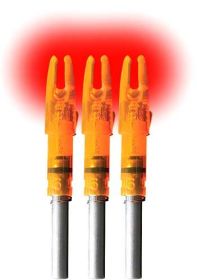 LUMENOK LIGHTED NOCK — GT-SERIES, SIGNATURE SERIES, X-SERIES (option: Gt-Series Hd Orange 3Pk)