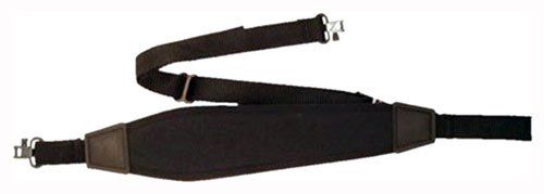 Grovtec Premium Padded Sling (Option: 48"X1" Nylon Black W/Swivels)