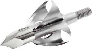 FLYING ARROW BROADHEAD TOXIC 100GR 7/8" CUT 3/PK SILVER (option: 100Gr 7/8" Cut 3/Pk Silver)