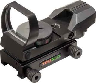 TRUGLO PANORAMIC SIGHT (Option: 4-Reticle Red/Green Black)