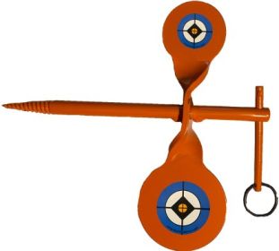 DO-ALL STEEL TARGET DOUBLE TREE SPINNER (Option: Tree Spinner .22)