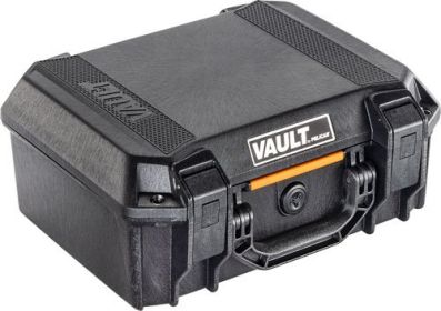 PELICAN VAULT MEDIUM PISTOL CASE W/ FOAM (Option: Case W/ Foam Black)