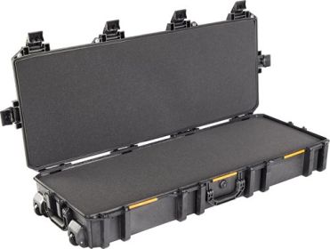 PELICAN VAULT TACTICAL RIFLE CASE W/ WHEELS/FOAM 44" (Option: Case W/ Wheels/Foam 44" Black)