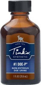 TINKS DEER LURE #1 DOE-P NON ESTRUS (Option: Estrus Synthetic 1Fl Oz Bottle)